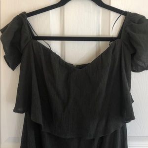 Off the shoulder dress